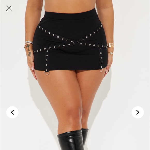 Fashion Nova Dresses & Skirts - Fashion Nova Black Mini Skirt